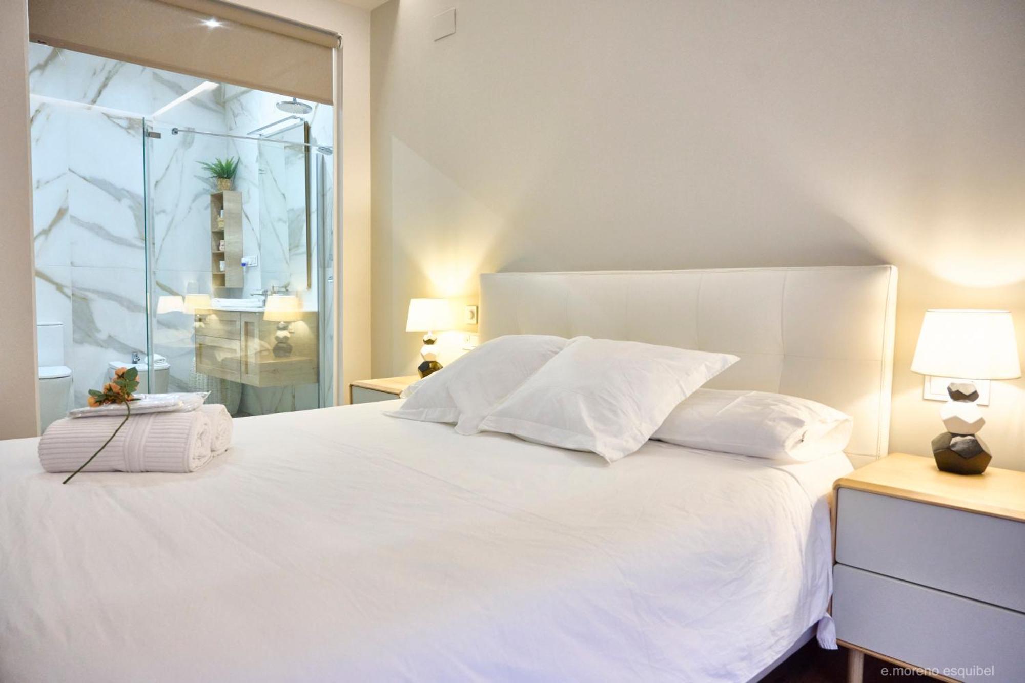 Apartamento Nuevo Lujoso Suites Centro Bilbao Wifi ,Parking Gratis ภายนอก รูปภาพ